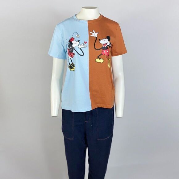 ZARA DISNEY TWO COLOR T-SHIRT SHIRT - Picture 3 of 13